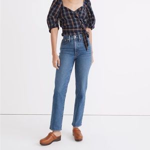 Madewell Tall Perfect Vintage Straight Jean (25T)